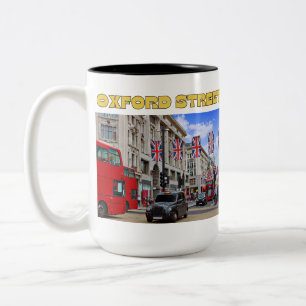 Café Em Dois Tons Caneca de duas cores de 425ml da Oxford Street 