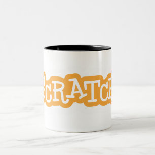 Café Em Dois Tons Caneca de duas cores do risco