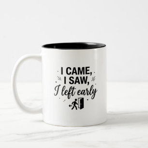 Café Em Dois Tons Caneca de Duas Cores Early Bird Escapes
