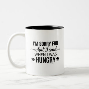 Café Em Dois Tons Caneca de Duas Cores Faminto por Risadas