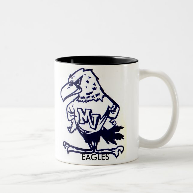 Café Em Dois Tons Caneca de EAGLES (Direita)
