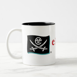Café Em Dois Tons caneca de epirato