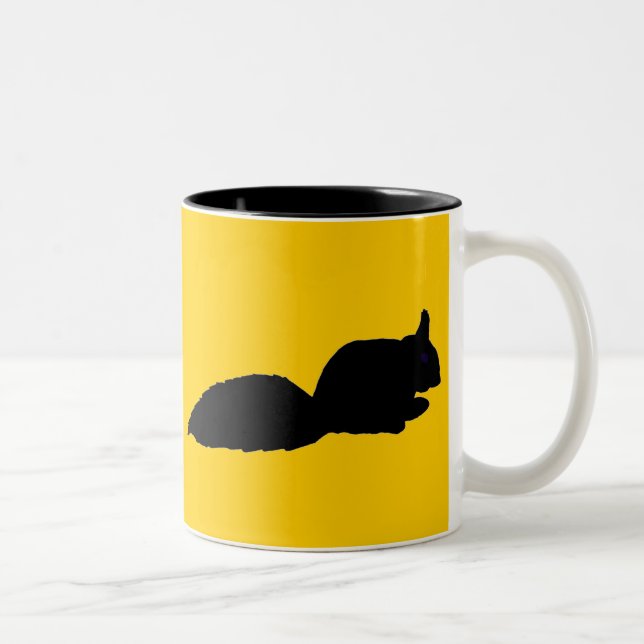 Café Em Dois Tons Caneca de esquilo (Direita)