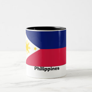 Café Em Dois Tons Caneca de Filipinas