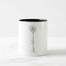 Caneca de Flor Mãe Perfeita Jessica Minimalista