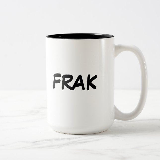 Café Em Dois Tons Caneca de Frak (Direita)