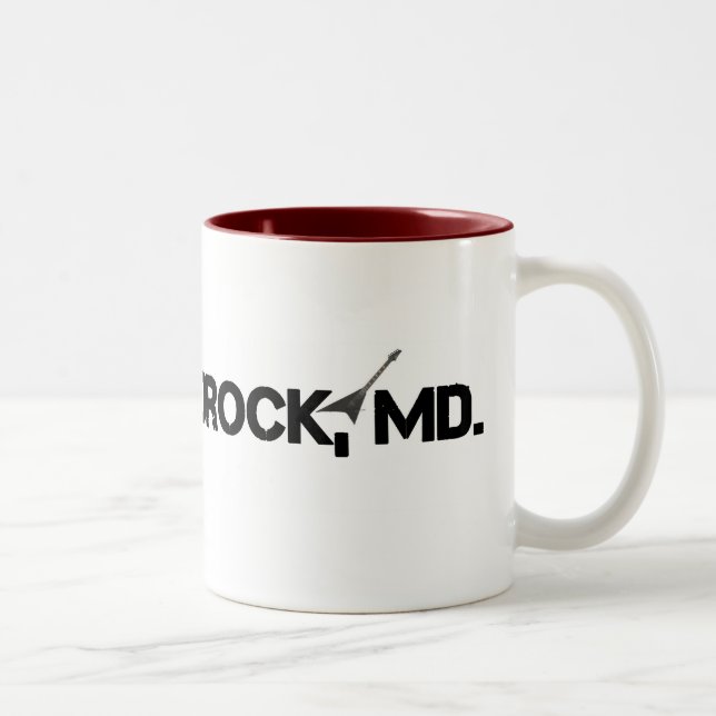 Café Em Dois Tons Caneca de Fredrock (Direita)