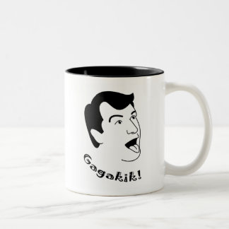 Café Em Dois Tons Caneca de Gagakik
