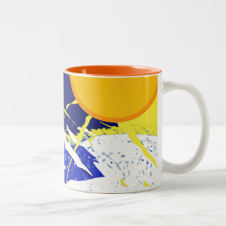 Café Em Dois Tons Caneca de "gelo Norweigan "