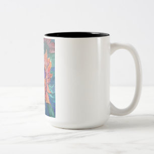 Café Em Dois Tons Caneca de girassol