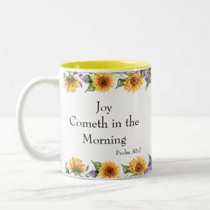 Café Em Dois Tons Caneca de Girassol