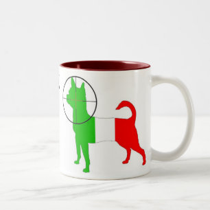 Café Em Dois Tons Caneca de GLORVACHI