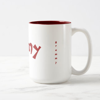 Café Em Dois Tons Caneca de Grammy