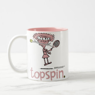 Café Em Dois Tons Caneca de Groundies- Topspin (righthand)