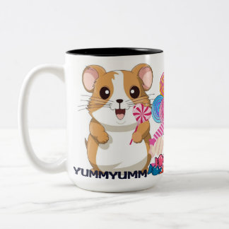Café Em Dois Tons caneca de hamster