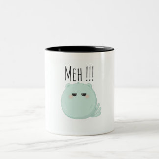 Café Em Dois Tons Caneca de Humor