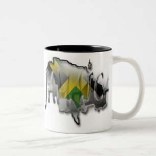 Café Em Dois Tons Caneca de Jamaica