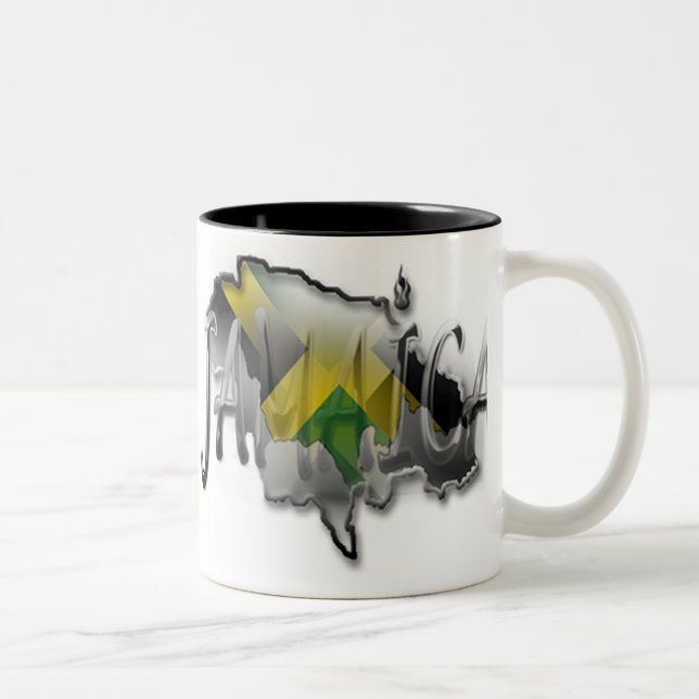 Café Em Dois Tons Caneca de Jamaica (Direita)