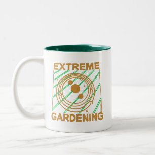 Café Em Dois Tons Caneca de jardinagem extrema de Z