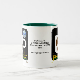 Café Em Dois Tons Caneca de JavaPodz SERC - Exp