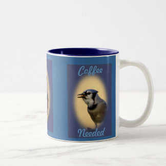 Café Em Dois Tons Caneca de Jay azul