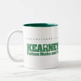 Café Em Dois Tons Caneca de Kearney