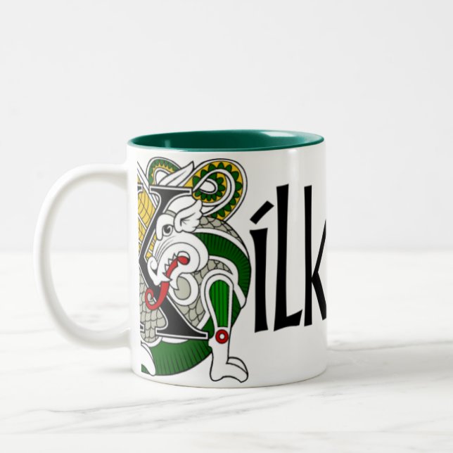 Café Em Dois Tons Caneca de Kilkenny (Esquerda)