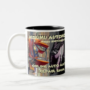 Café Em Dois Tons Caneca de KISUMU AUTOMOTRIZ CORPORAÇÕ