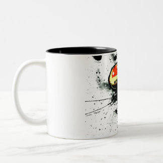 Café Em Dois Tons Caneca de Koi