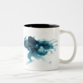 Café Em Dois Tons Caneca de Krampus do gelo