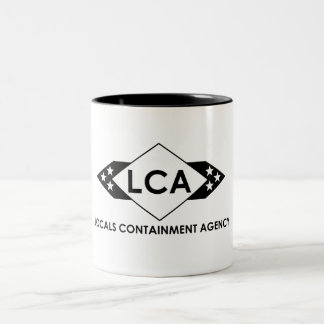 Café Em Dois Tons Caneca de LCA