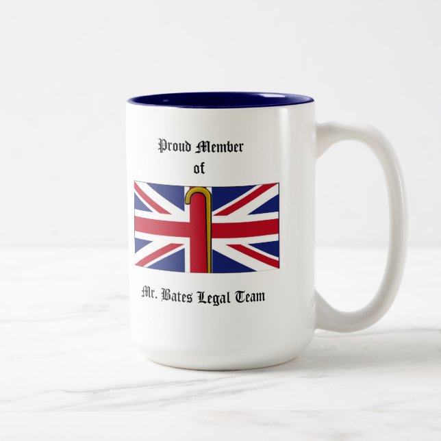 Café Em Dois Tons Caneca de LegalBates (Direita)