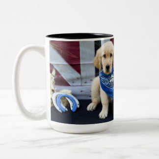 Café Em Dois Tons Caneca de Levi do vaqueiro