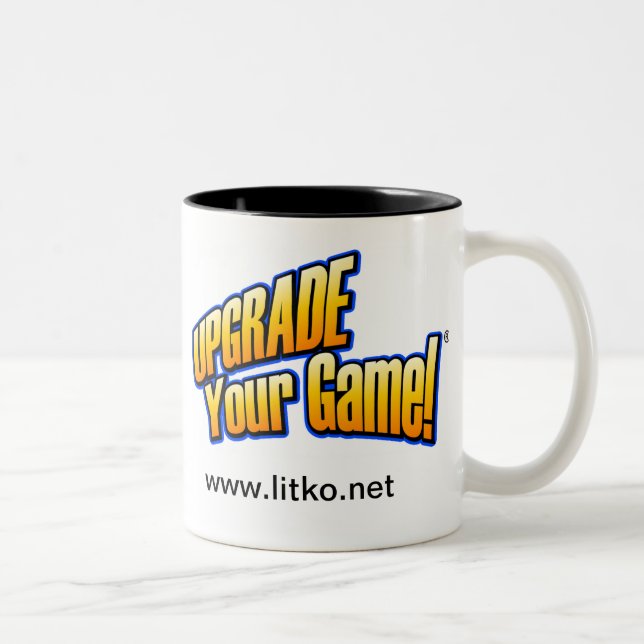 Café Em Dois Tons Caneca de LITKO Jogo Acessórios Empresa (Direita)