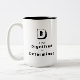 Café Em Dois Tons Caneca de Louvor de Luxo Personalizada D - Dignifi