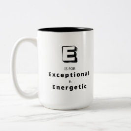 Café Em Dois Tons Caneca de Louvor de Luxo Personalizada E - Excepci