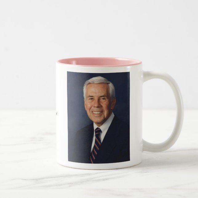 Café Em Dois Tons Caneca de Lugar do pau (Direita)