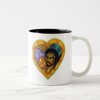 CAFÉ EM DOIS TONS CANECA DE LUV U