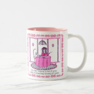 Café Em Dois Tons CANECA de Mahjong