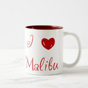 Café Em Dois Tons caneca de malibu