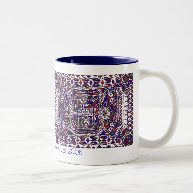 Café Em Dois Tons Caneca de Marakesh (Direita)