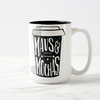 Café Em Dois Tons Caneca de Mavs & de Mochas