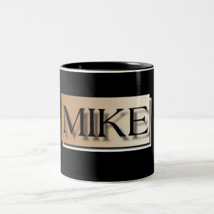 Café Em Dois Tons Caneca de Mike