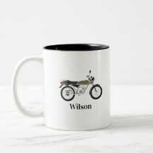 Caneca de Moto Antiga 