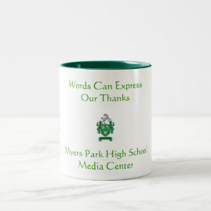 Café Em Dois Tons Caneca de MPHS Media Center