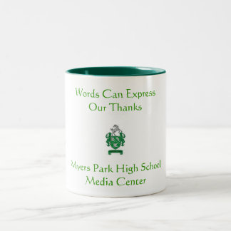 Café Em Dois Tons Caneca de MPHS Media Center