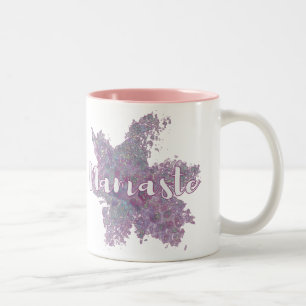 Café Em Dois Tons Caneca de Namaste