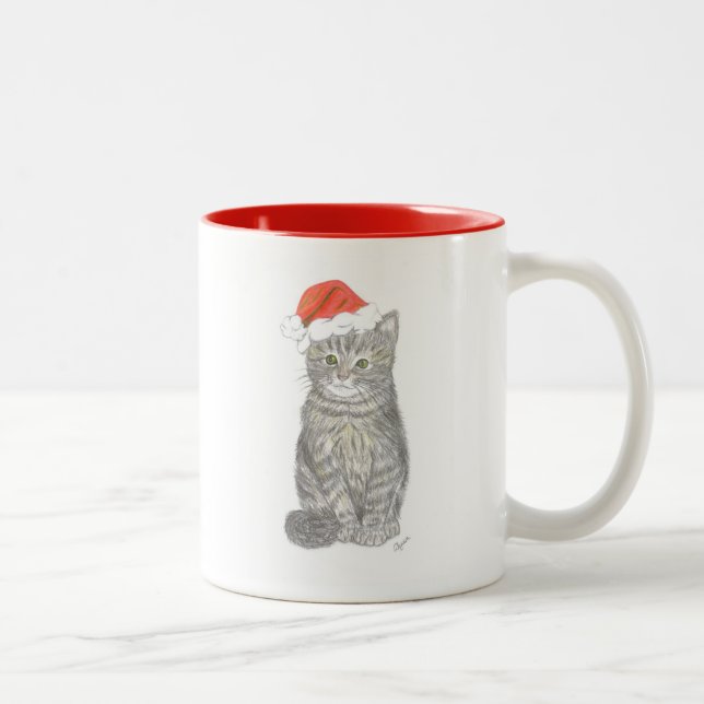 Café Em Dois Tons Caneca de Natal (Direita)