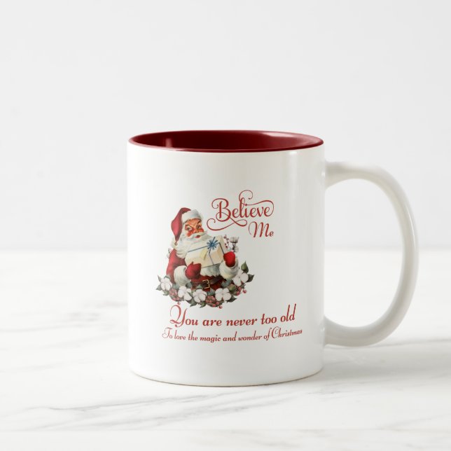 Café Em Dois Tons Caneca de Natal (Direita)