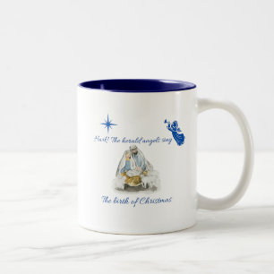 Café Em Dois Tons Caneca de Natal